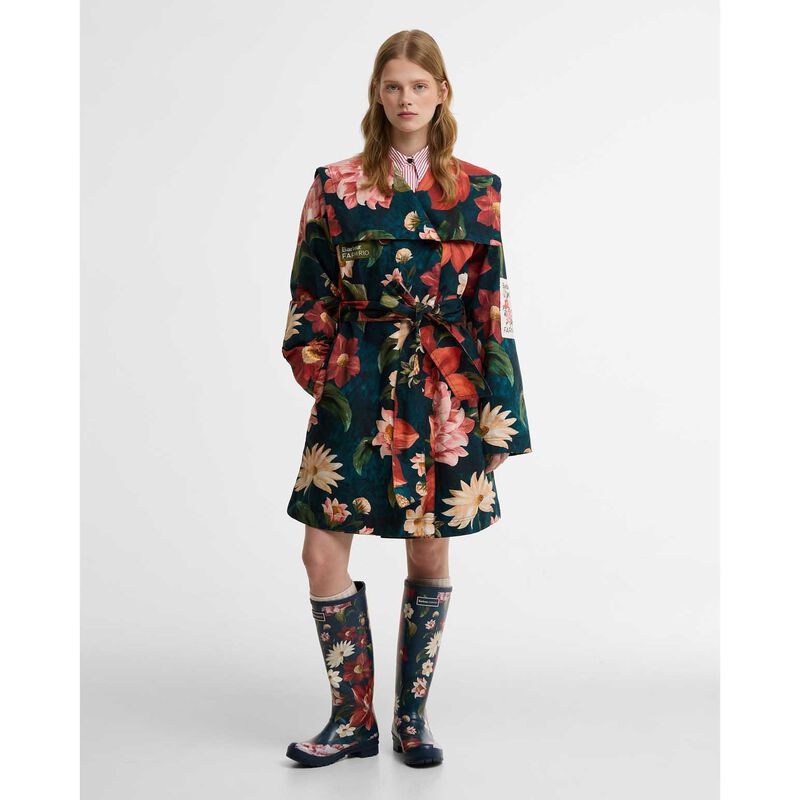 Barbour x FARM Rio Gardenia Casual Jacket image number 3